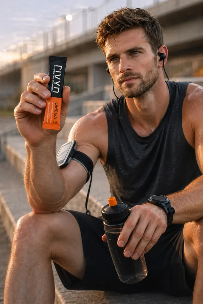 Omega EPA with person